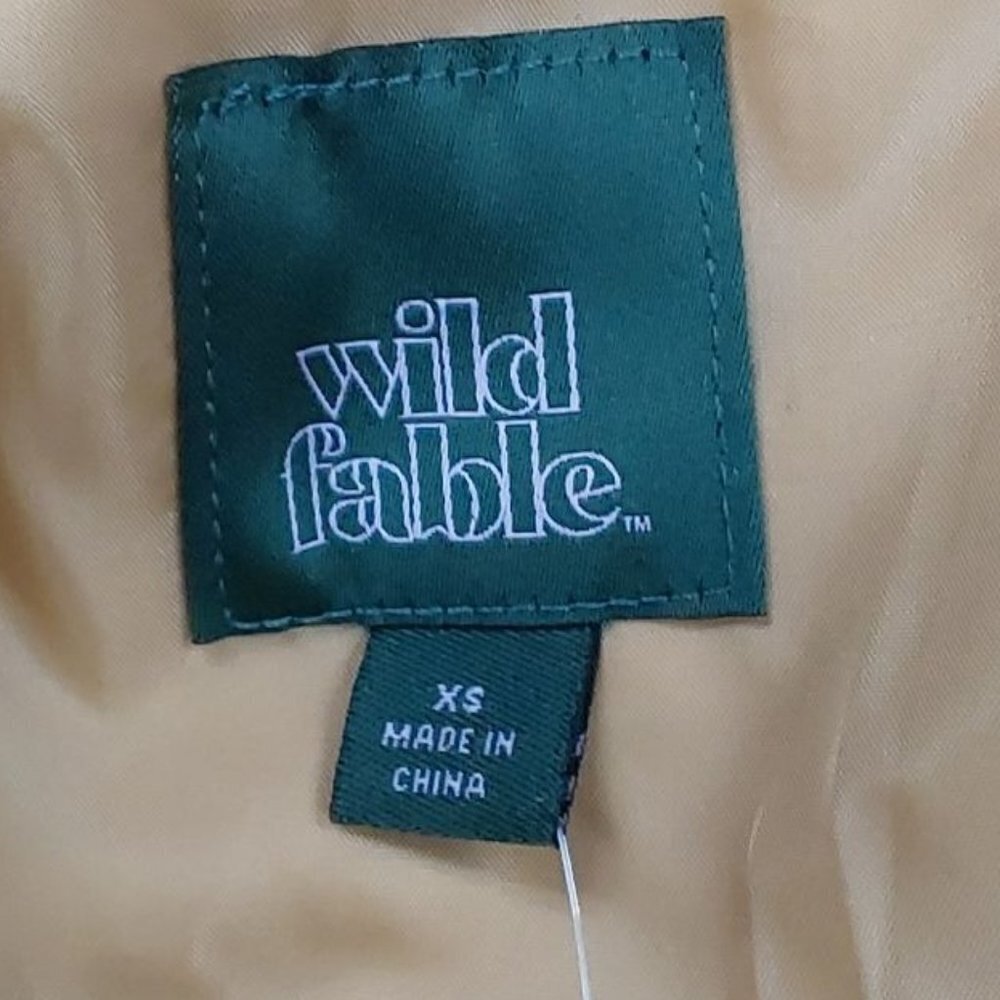 Women's Cropped Utility Jacket | Wild Fable | X Small - Picture 10 of 14
